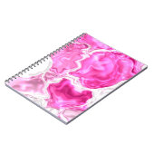 roze lichtsterkte notitieboek (Linkerzijde)