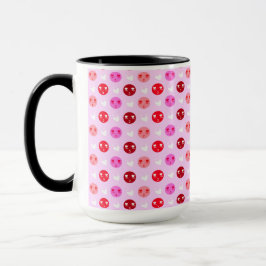 Roze Liefde Emoji koffiekop Mok