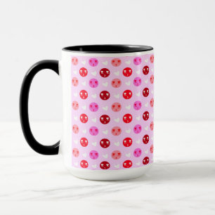 Roze Liefde Emoji koffiekop Mok