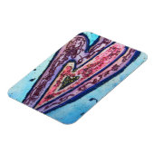 Roze liefde Kunst Inspirerend vriend Magnet Magneet (Linkerzijde)