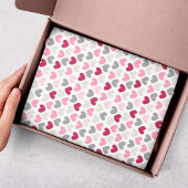 Roze liefde kunst Romantic modern meisje Tissuepapier