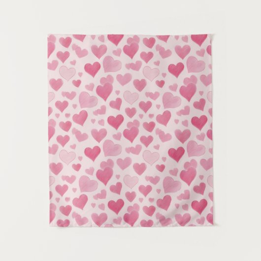 Roze liefde wandkleed (Voorkant)