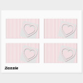 Roze liefdeshart #2 Sticker (Vel)
