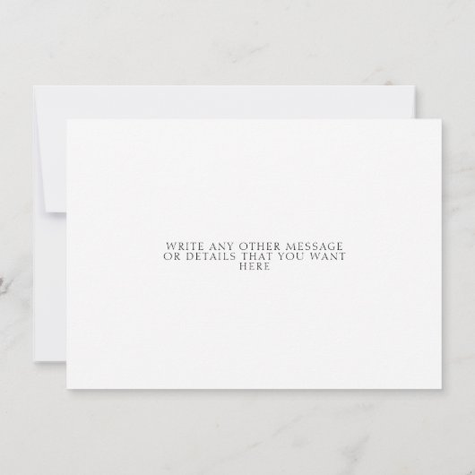 Roze liefdeshart bewaar de datum save the date (Achterkant)