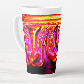 Roze Lijst Latte Mok (Linkerhoek)