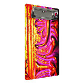 Roze Lijst Mini Klembord (Schuin)