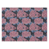 Roze lila op donkerblauw tafelkleed (Voorkant (Horizontaal))