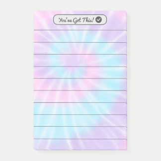 Roze & Lila Stropdas-Dye Post-it Notes