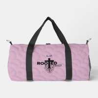 Roze Lila Wavy Bubbles geworteld in Christ Christe
