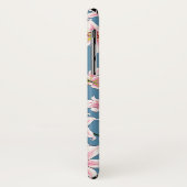 Roze Lilly flower Pattern Case-Mate iPhone Case (Achterkant/links)