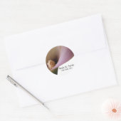 Roze Lilly Wedding Stickers (Envelop)
