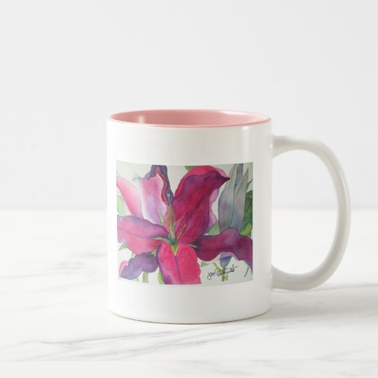 Roze Lily mok (Rechts)