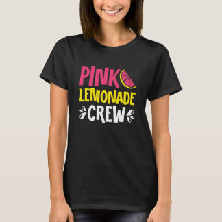 Roze limonade Crew Lemon Juice Boss 12 T-shirt