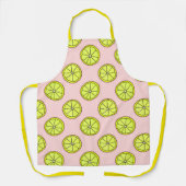 Roze limonade leemon slice Pattern Blush Schort (Voorkant)