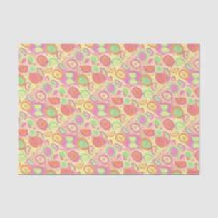 Roze limonade Pattern Tissuepapier
