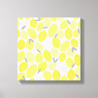 Roze limonade van Origami Prints Art Print Canvas