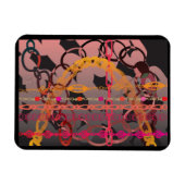 Roze links magneet (Horizontaal)