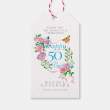Roze lint 50ste verjaardag