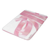 Roze lint badmat (Gekanteld)