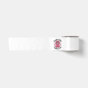 Roze lint bokshandschoenen borstkanker bewustzijn