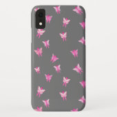 roze lint - borstkankeraffaire Case-Mate iPhone case (Achterkant)