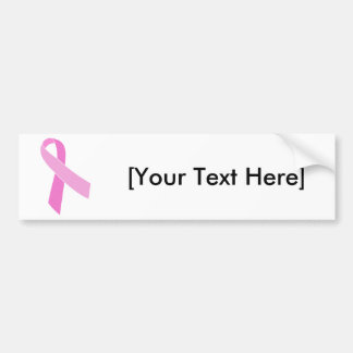Roze lint  bumpersticker