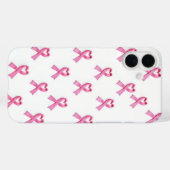 Roze Lint Case-Mate iPhone Case (Achterkant (horizontaal))