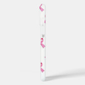 Roze Lint Case-Mate iPhone Case (Achterkant / Links)