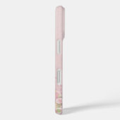 Roze lint en bloemen Case-Mate iPhone case (Achterkant / Rechts)
