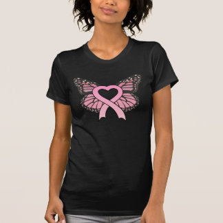 Roze lint-heetboter dames zwart T-shirt