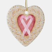 Roze Lint Kreeft Lint #2 Uit het Hart - SRF Keramisch Ornament (Rechts)