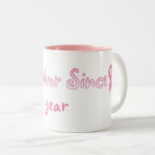 roze lint Mok (Voorkant rechts)