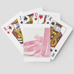 Roze lint pokerkaarten