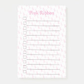 Roze lint post-it® notes (Voorkant)