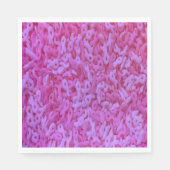 Roze lint Sprinkle Servetten (Voorkant)