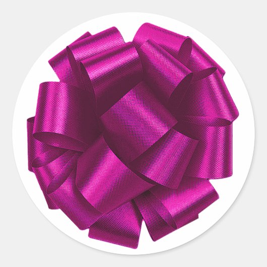 Roze Lint Stickers (Voorkant)