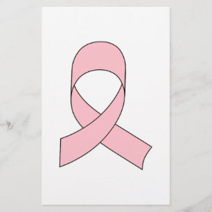 Roze Lint Tekening Briefpapier