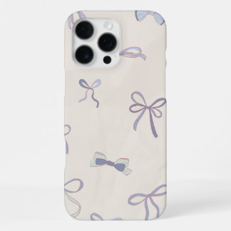 Roze lint telefoonhoesje – Cute & Elegante strikon iPhone 16 Pro Max Hoesje