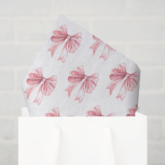 Roze lint tissuepapier