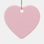 Roze lint uit het hart - SRF Keramisch Ornament (Achterkant)