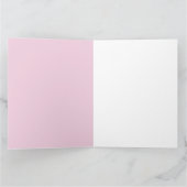 Roze lint voor borstkanker kaart (Binnen)