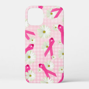 Roze linten en Daisies iPhone 12 Mini Hoesje