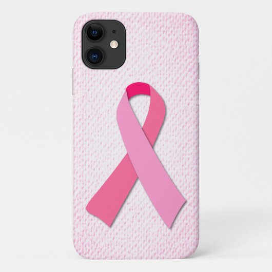 Roze lintje Case-Mate iPhone case (Achterkant)