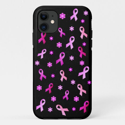 Roze lintje Case-Mate iPhone case (Achterkant)