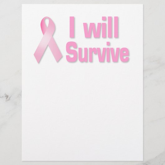 Roze lintje flyer (Voorkant)