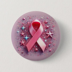 Roze lintjes badges! ronde button 5,7 cm
