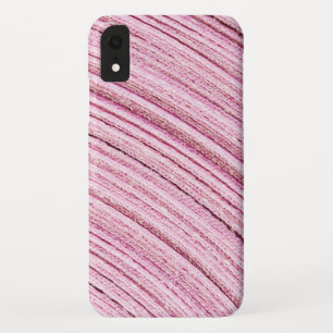 Roze lintmacro iPhone XR hoesje
