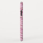 Roze lintmacro Case-Mate iPhone case (Achterkant/rechts)