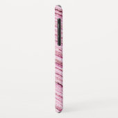 Roze lintmacro Case-Mate iPhone case (Achterkant/links)