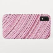 Roze lintmacro Case-Mate iPhone case (Achterkant (horizontaal))